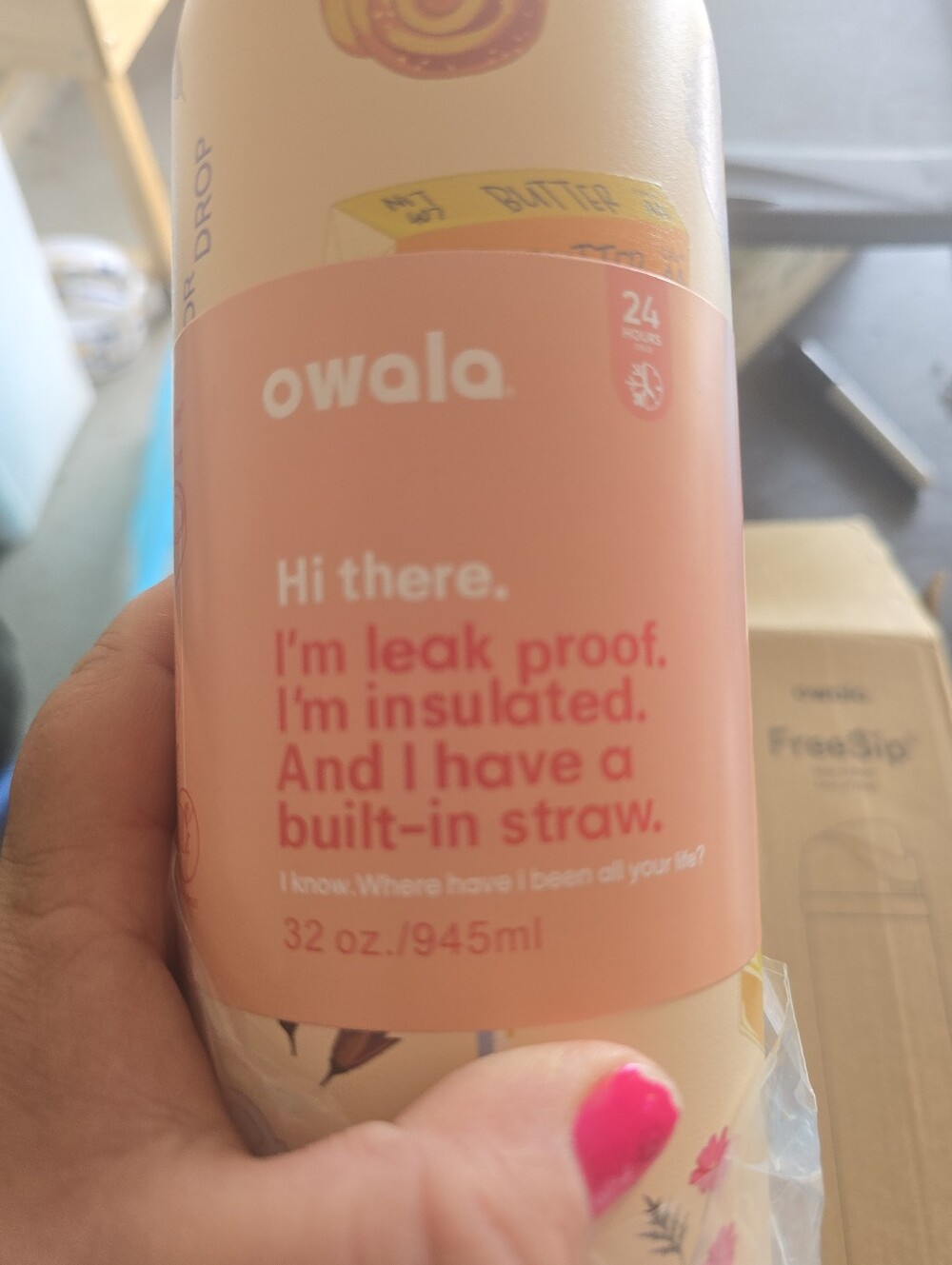 Brunch Bunch Owala Water Bottle - Picture 6 of 6